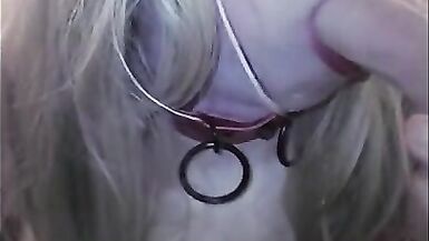 Large cock and white sissy - 5 image