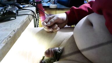 powerful agonorgasmos sex serf balls bound shackled being a cum whore - 15 image