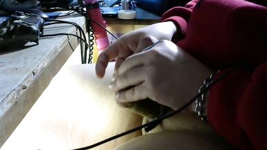 powerful agonorgasmos sex serf balls bound shackled being a cum whore - 3 image