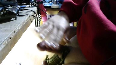 powerful agonorgasmos sex serf balls bound shackled being a cum whore - 8 image