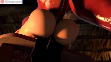 Stupid Witch Called Shemale Hentai Succubus With Biggest Dick And That Babe Drilled Her | MakimaOrders - 13 image