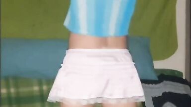 Preparing to go outside and fantasise of being a wicked bitch with my bag of surprises in my pink polkadot mini - 11 image