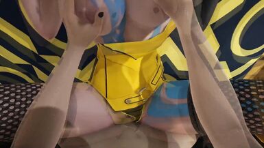 Bayonetta Futa tugjob domination + doggy position pov Cum maya borderlands - 15 image