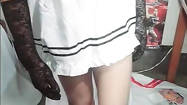 Creampie - Crossdresser - Trapito - Femboy - Asuka session num 4 - 2 image