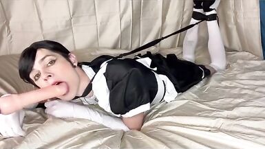 Anal Beads Oral Pleasure training and Fuck Machine Big O - 10 image