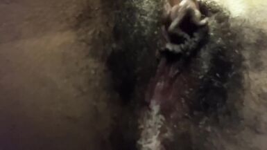 Large clitoris cuming 