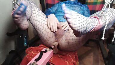 Sissy fuck machine anal training last spunk fountain - 5 image