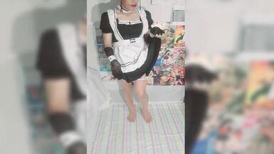 I stole a pants from my steaunt - Creampie - Crossdresser - Trapito - Femboy - Asuka session num 7