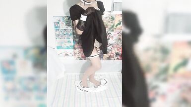 I stole a pants from my steaunt - Creampie - Crossdresser - Trapito - Femboy - Asuka session num 7 - 6 image