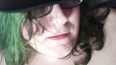 Magic Wand Can't Cast Powerful Sufficiently Spell To Make slutty Trans Beauty Cum - 5 image