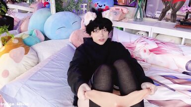 DOOMER STUD ACQUIRES TURNED INTO CATGIRL (POV) - INDIGO WHITE - 12 image