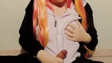 Animegoa kigurumi panda pyjama masturbate - Odd_HD - 7 image