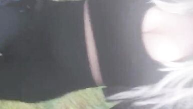 SIssyjenny88 Dilettante Crossdresser Biggest Large G-Cup Pointer Sisters Alone Outdoor Walk Part two in Constricted Leggings Jogger - 11 image