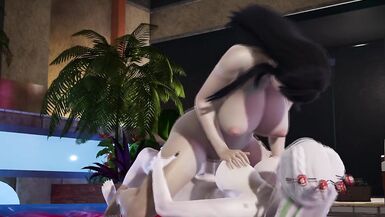 Hinata is permeated by the daki demon Futanari - 6 image