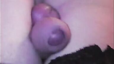 Satisfy your leg fetish and feast on large sissy cock - 15 image