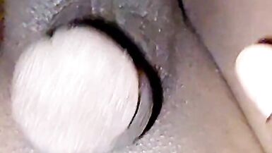 Tiny dick shelady try to cum flaccid dick in slow motion - 15 image