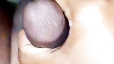 Tiny dick shelady try to cum flaccid dick in slow motion - 5 image