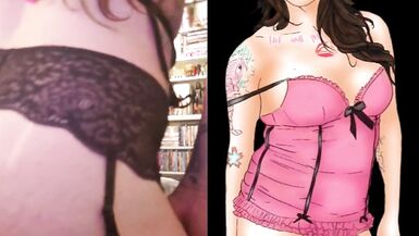 Phone Sex with Tranny Transexual using arse plug cum everywhere - 3 image