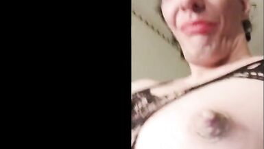 Working on Sissy Bondman Denise Humain Nipps for hours Part 1 - 8 image