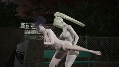 Ino futanari x Anko public sex Night - 14 image