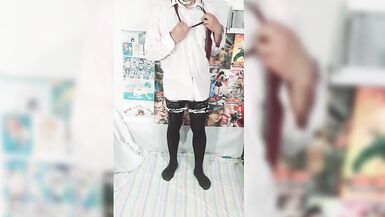 have a fun my kitty tights - Creampie - Crossdresser - Trapito - Femboy - Asuka session num 8 - 4 image