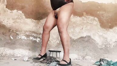 Ladyman Performs Prostate Spunk Flow Massaging Inside Her Wazoo With Bottle, Lady-Boy Prostate Review - 6 image