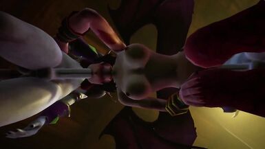 Futanari Draenei Fuck Demon Gal Trio : Warcraft Porn Parody - 6 image