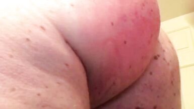 Riding my vibrator + Flogging, Jerking Off and Shaking My Milk Shakes