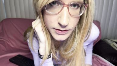 Trans Humiliatrix Feet and Spit Worship - 12 image