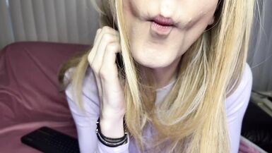 Trans Humiliatrix Feet and Spit Worship