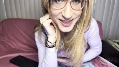 Trans Humiliatrix Feet and Spit Worship - 8 image