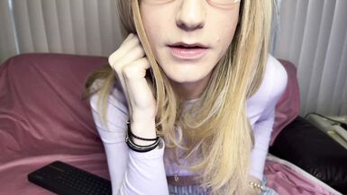 Trans Humiliatrix Feet and Spit Worship - 9 image