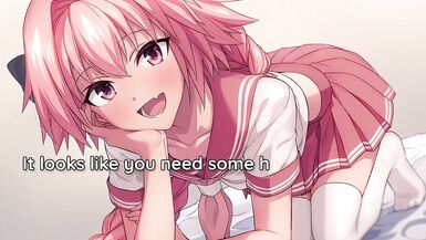 Masturbating with Astolfo, Your Personal Femboy! JOI [Edging] [Countdown] [Blowjob] [3D Hentai] - 4 image