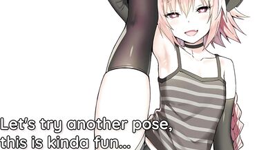 Masturbating with Astolfo, Your Personal Femboy! JOI [Edging] [Countdown] [Blowjob] [3D Hentai] - 8 image