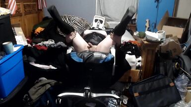 ladyboy with thick bumpers widens eagle and teases booty - 12 image