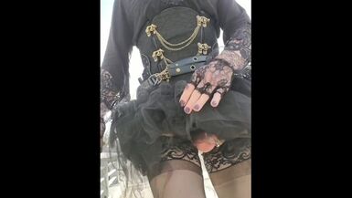 Crystal Dragon public exhibitionism - 1 image