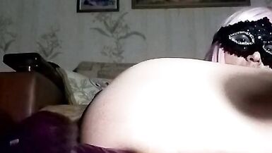 Katya bonks herself with a sextoy whilst indecent talking - 13 image