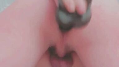 JuliaSissy Drilled and cum eating - 13 image