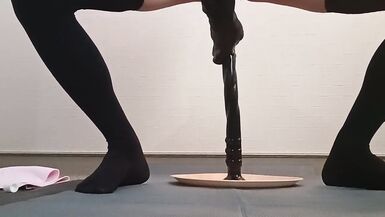 Sissy-Kuroko Leotard Anal Sex Toy - 6 image