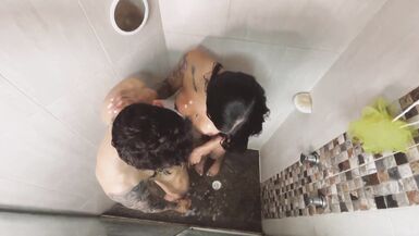 Taking a shower with Kendra Romans, a hot Latin transgender angel - 2 image