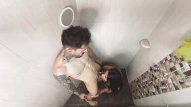 Taking a shower with Kendra Romans, a hot Latin transgender angel - 4 image