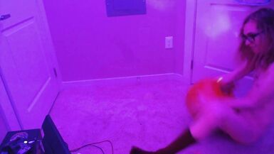 Cute non-professional trans gal creampies Halloween pumpkin - 10 image