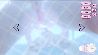 Animation bare beauty was sunbathing near the pool, it made the futanari beauty very concupiscent and they had sex - 3 image