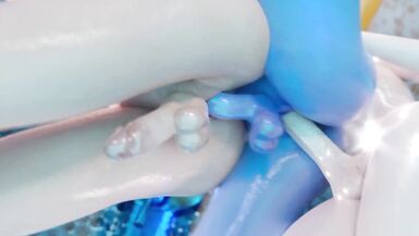 cg futa sex - 3 animation dickgirls fuck every other in butts and cum on every other - 7 image