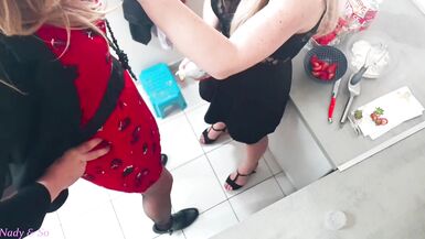 I prepare his much loved dessert in the end, it's me the dessert - 4 image