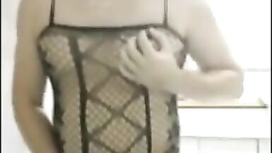 Patty crossdresser Bodystocking compilation - 6 image