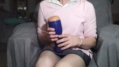 Hawt crossdresser Beauty Sapphire