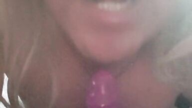 Toy Cock Oral Stimulation Part 1 - 3 image