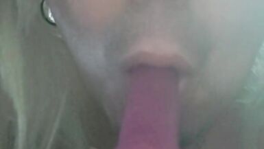 Toy Cock Oral Stimulation Part 1 - 5 image