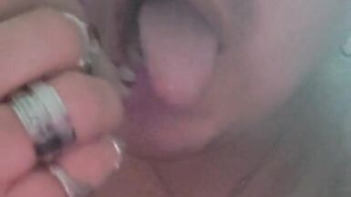 Toy Cock Oral Stimulation Part 1 - 8 image